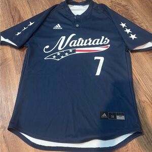 Adidas Men's Navy Blue Naturals Shirt